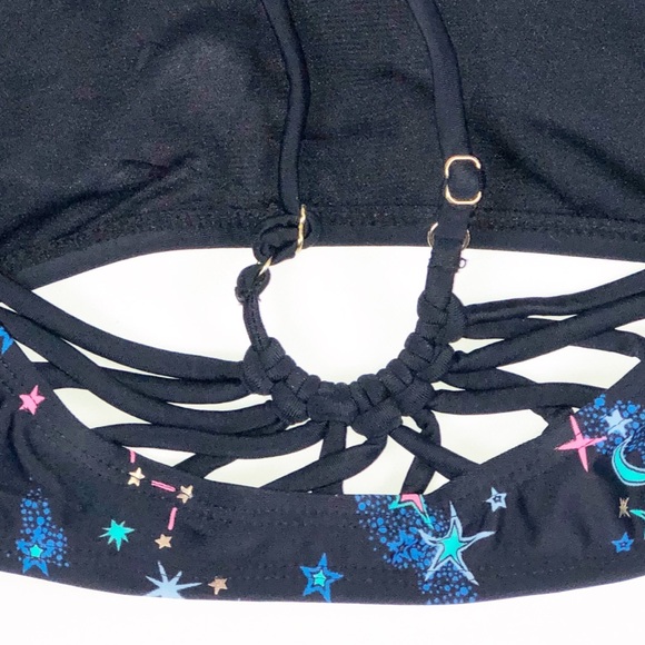 Arizona Swim Cosmic Print weave straps back Top XL - Picture 4 of 7